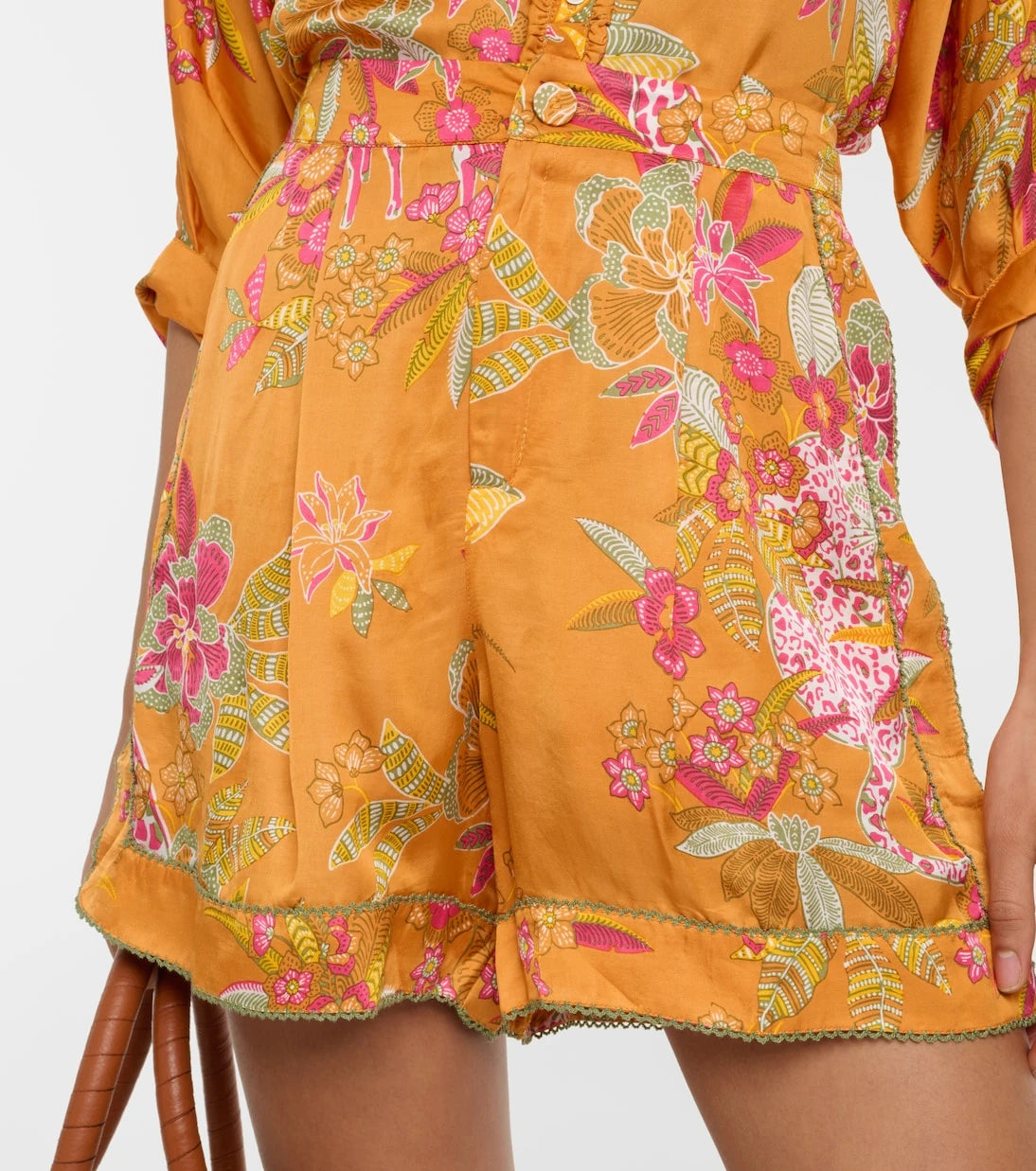 Poupette St Barth - Isabelle floral high-rise shorts
