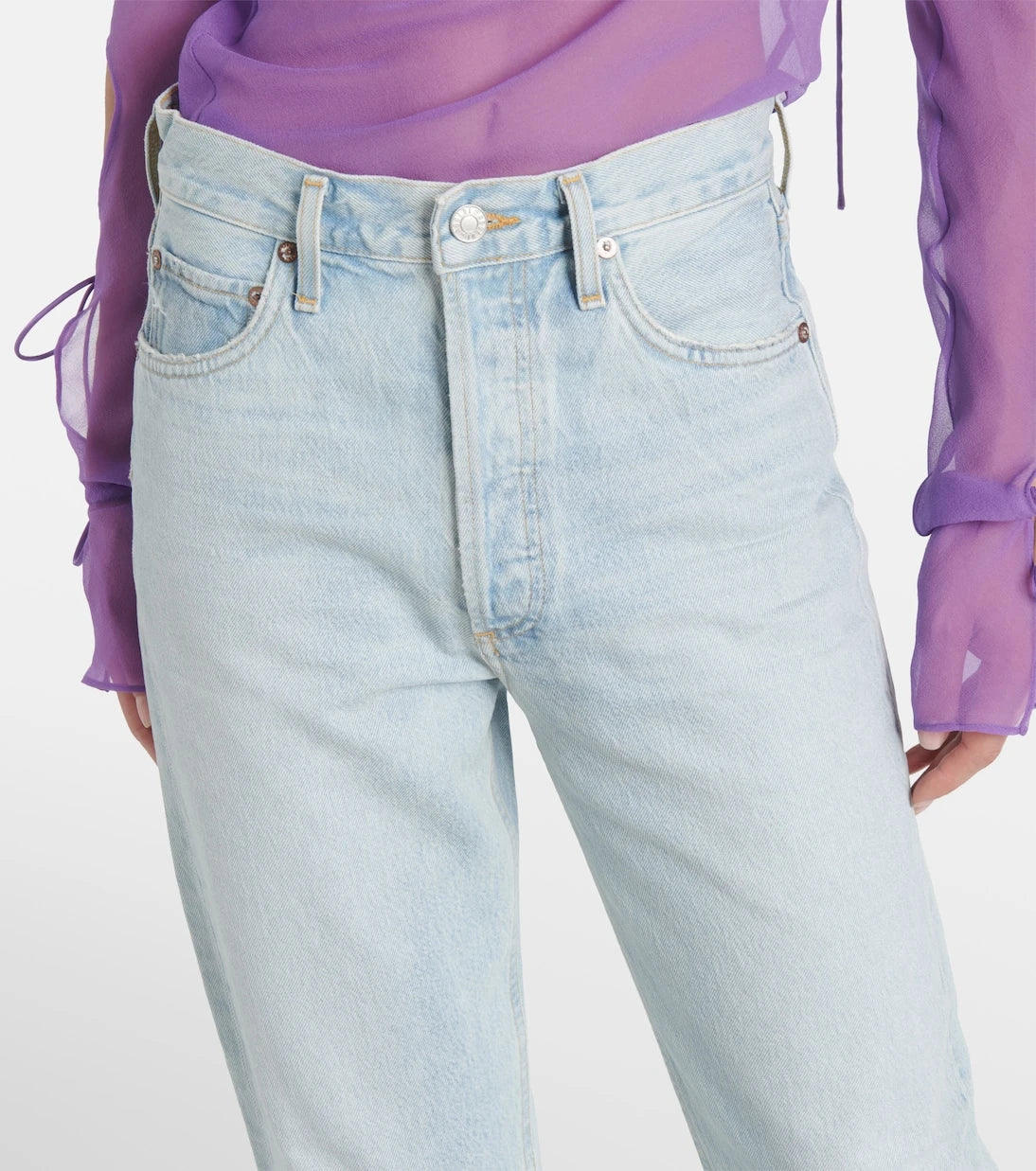 Agolde - 90's mid-rise straight jeans