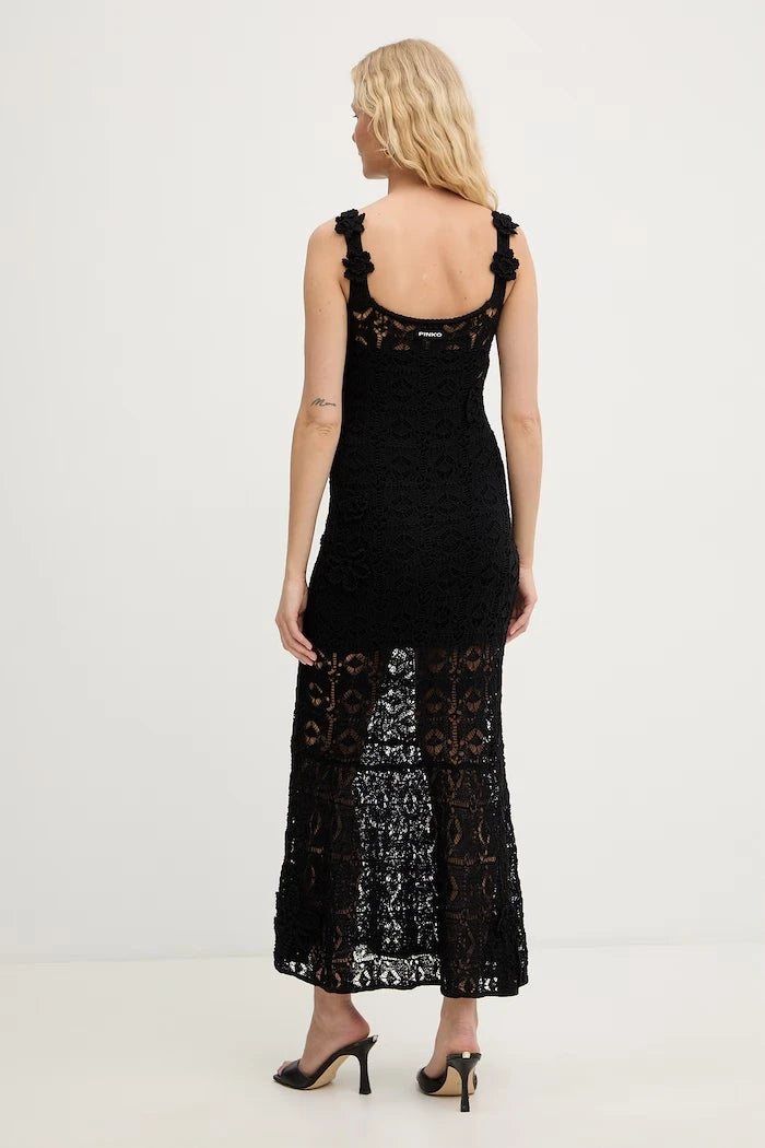 Pinko pamuklu balık model elbise