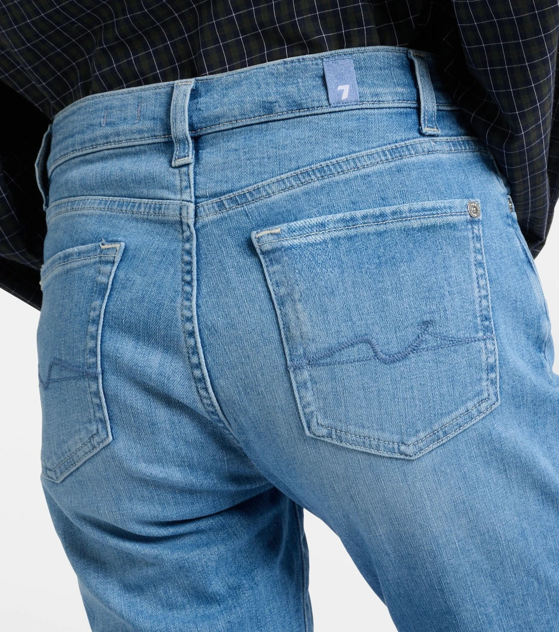 7 For All Mankind - Mid-rise skinny jeans