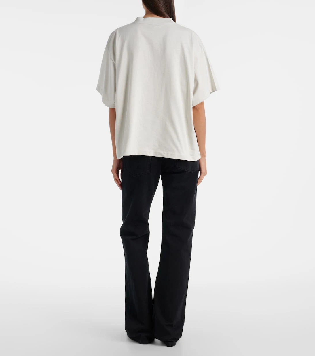 Balenciaga - Logo cotton jersey T-shirt