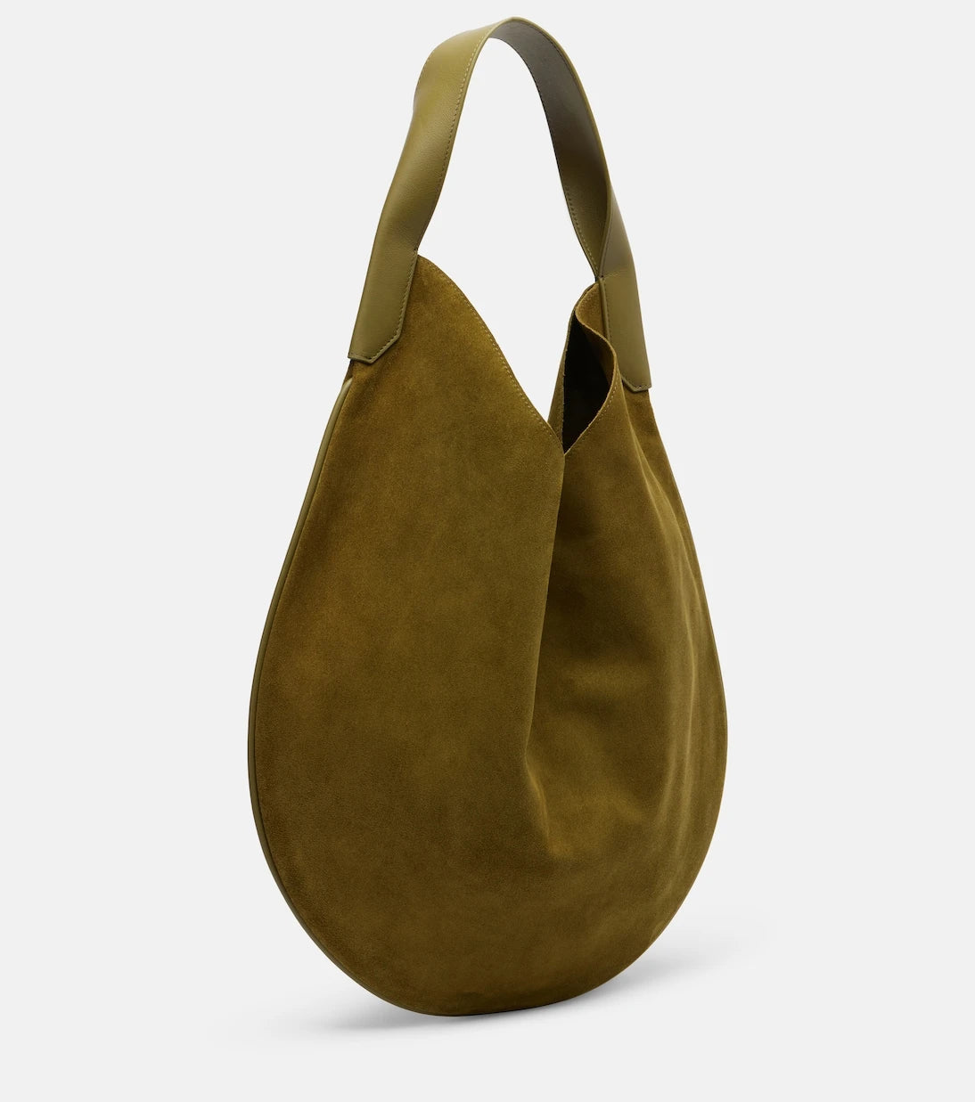 Victoria Beckham - Soft Plié suede shoulder bag