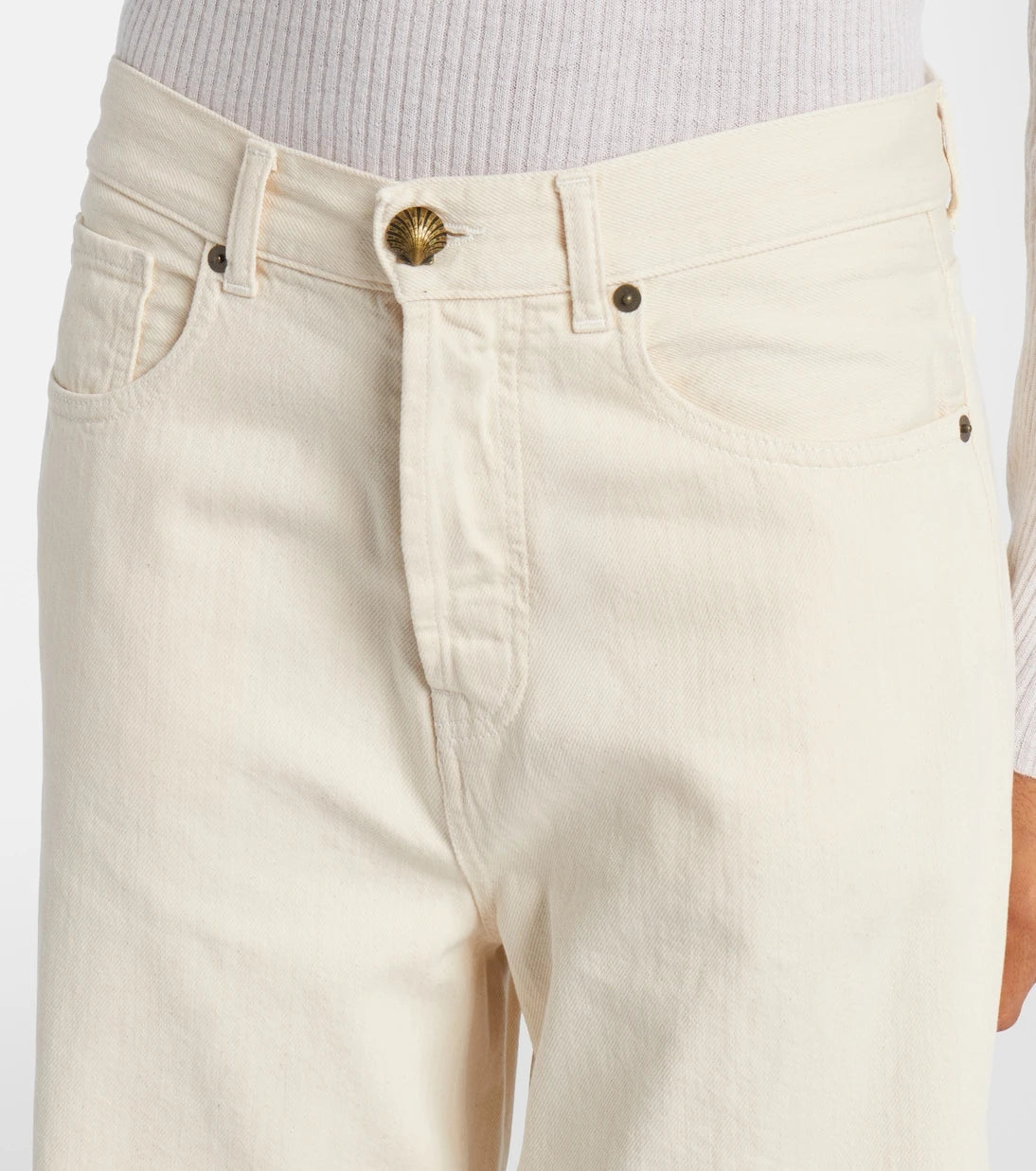 Alanui - Shades Of Eden wide-leg jeans