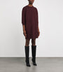 Max Mara Wool-Blend Jersey Mini Dress