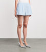 Alexander Wang Blue Cotton Logo Shorts