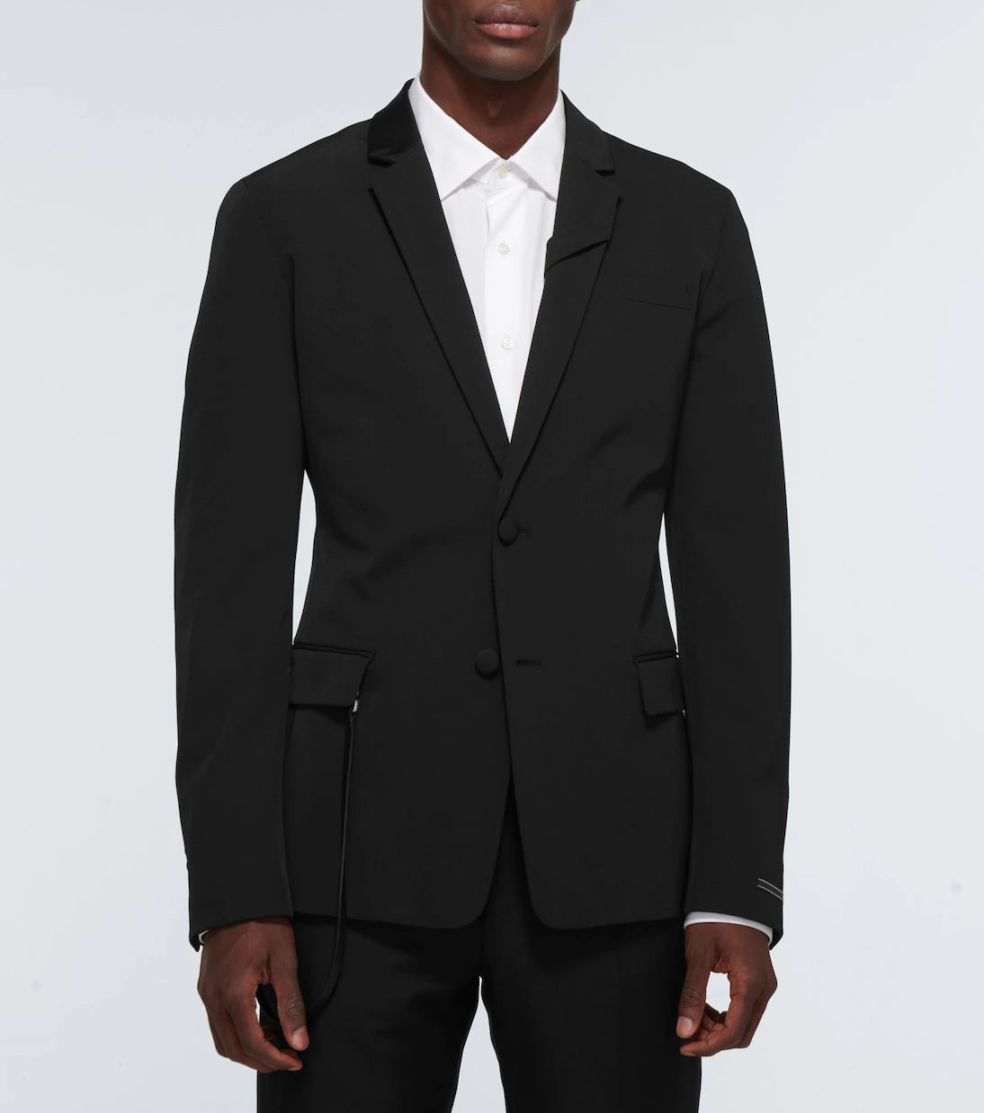 Prada - Technical single-breasted blazer