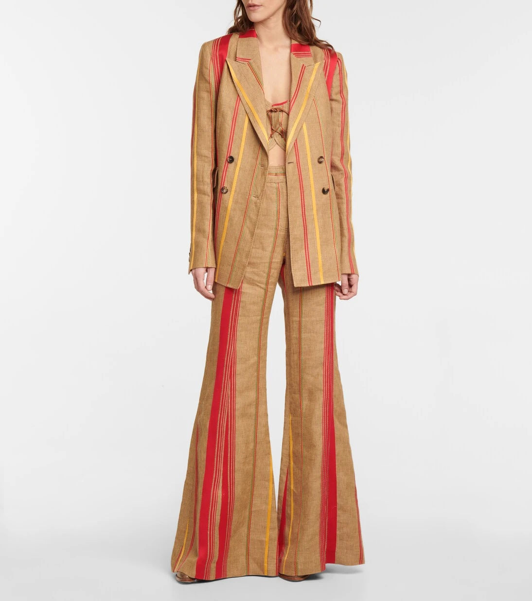 Gabriela Hearst - Angela linen and cotton blazer