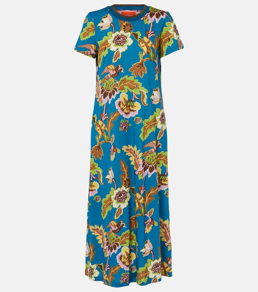 La DoubleJ - Swing printed cotton maxi dress