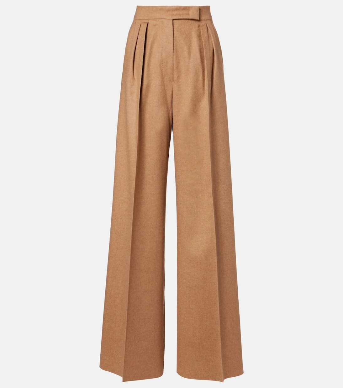 Max Mara - Ori pleated camel hair wide-leg pants