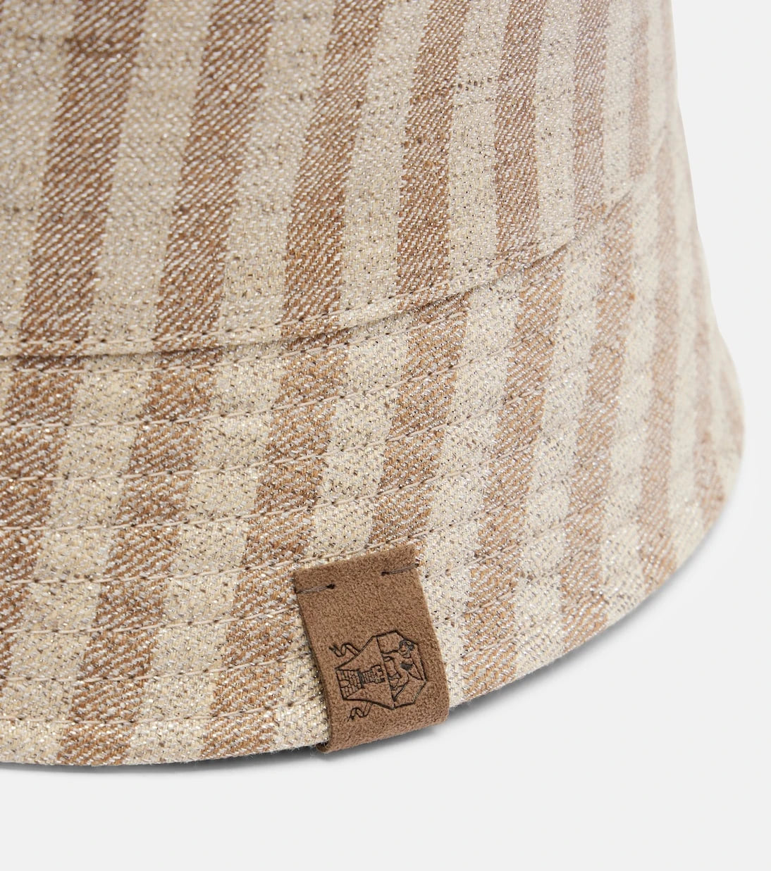 Brunello Cucinelli - Striped canvas bucket hat