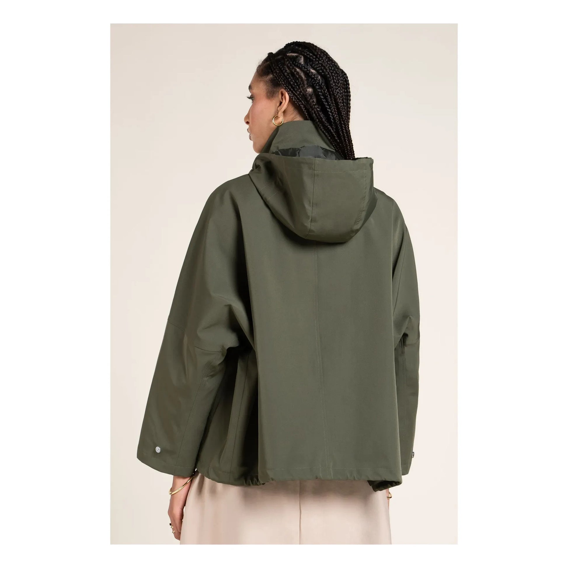 Flotte - Lourmel waterproof jacket | Khaki