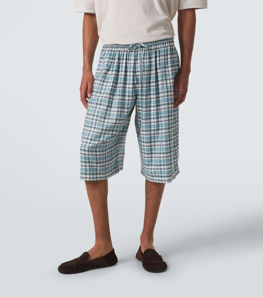 Acne Studios - Plaid flannel shorts