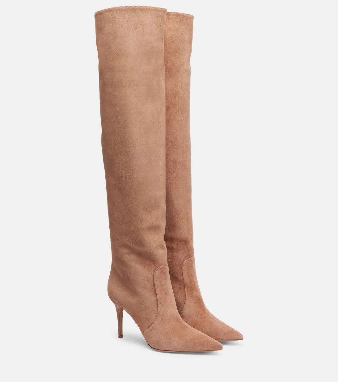 Gianvito Rossi - Hansen 85 leather knee-high boots
