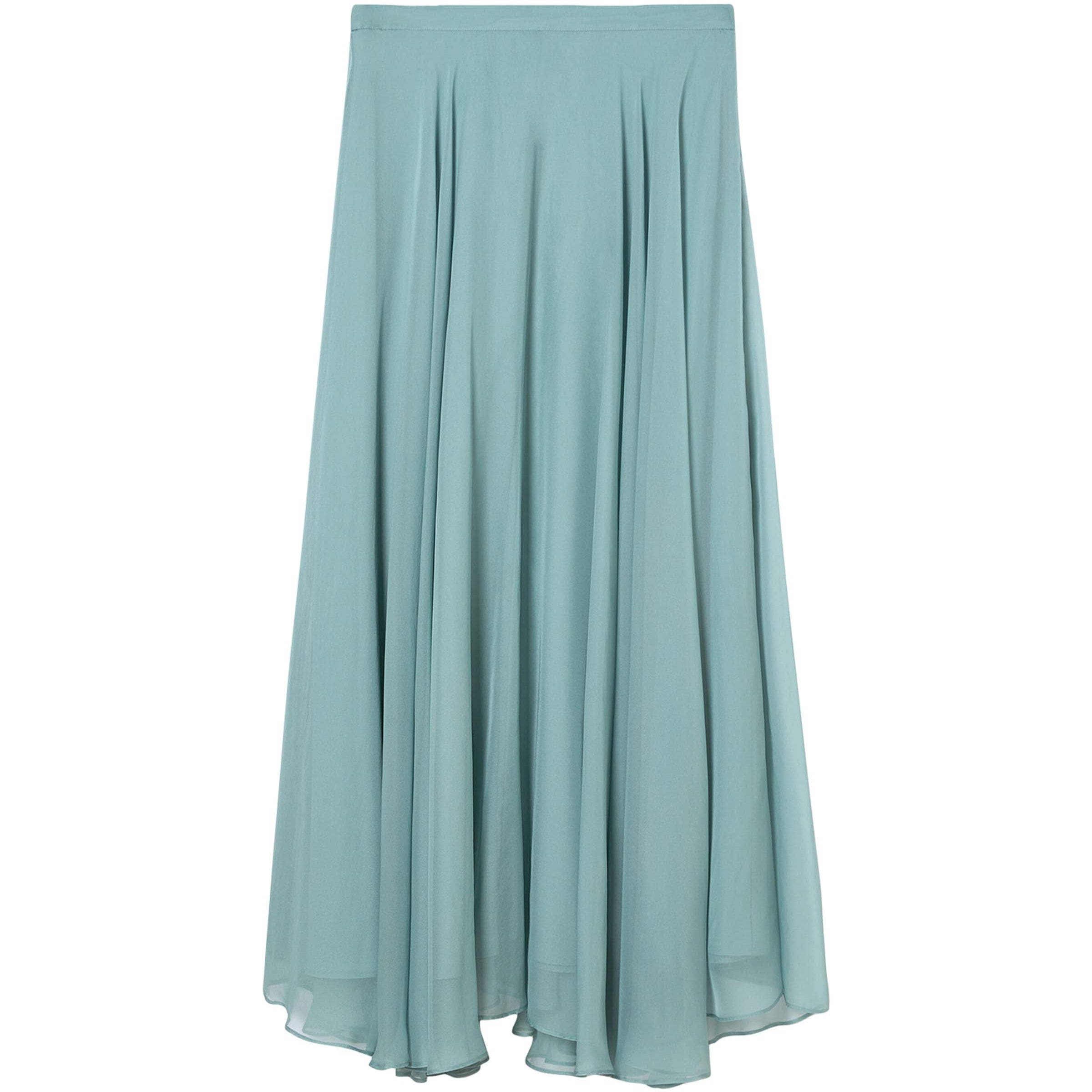 Green Fontana Maxi Skirt