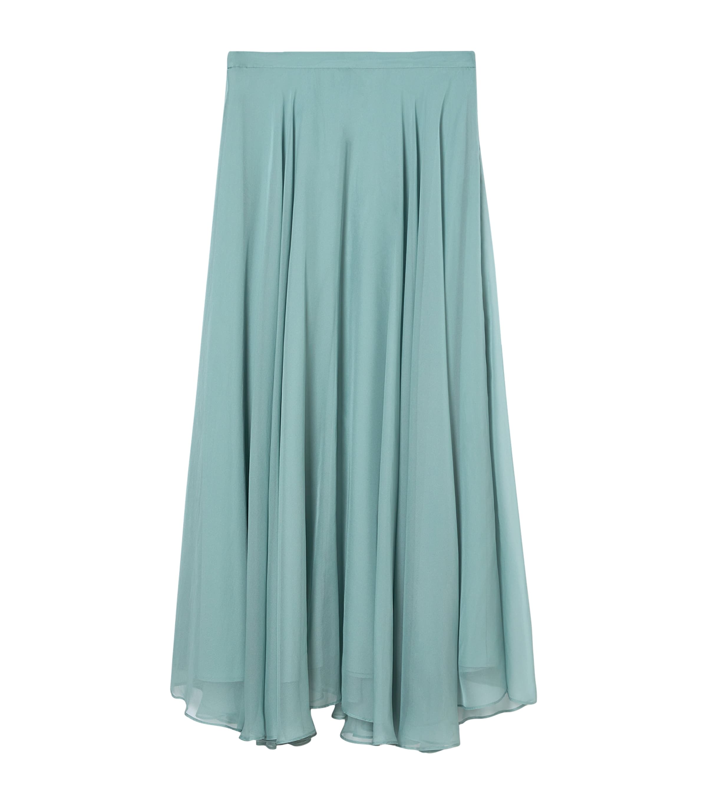 Green Fontana Maxi Skirt