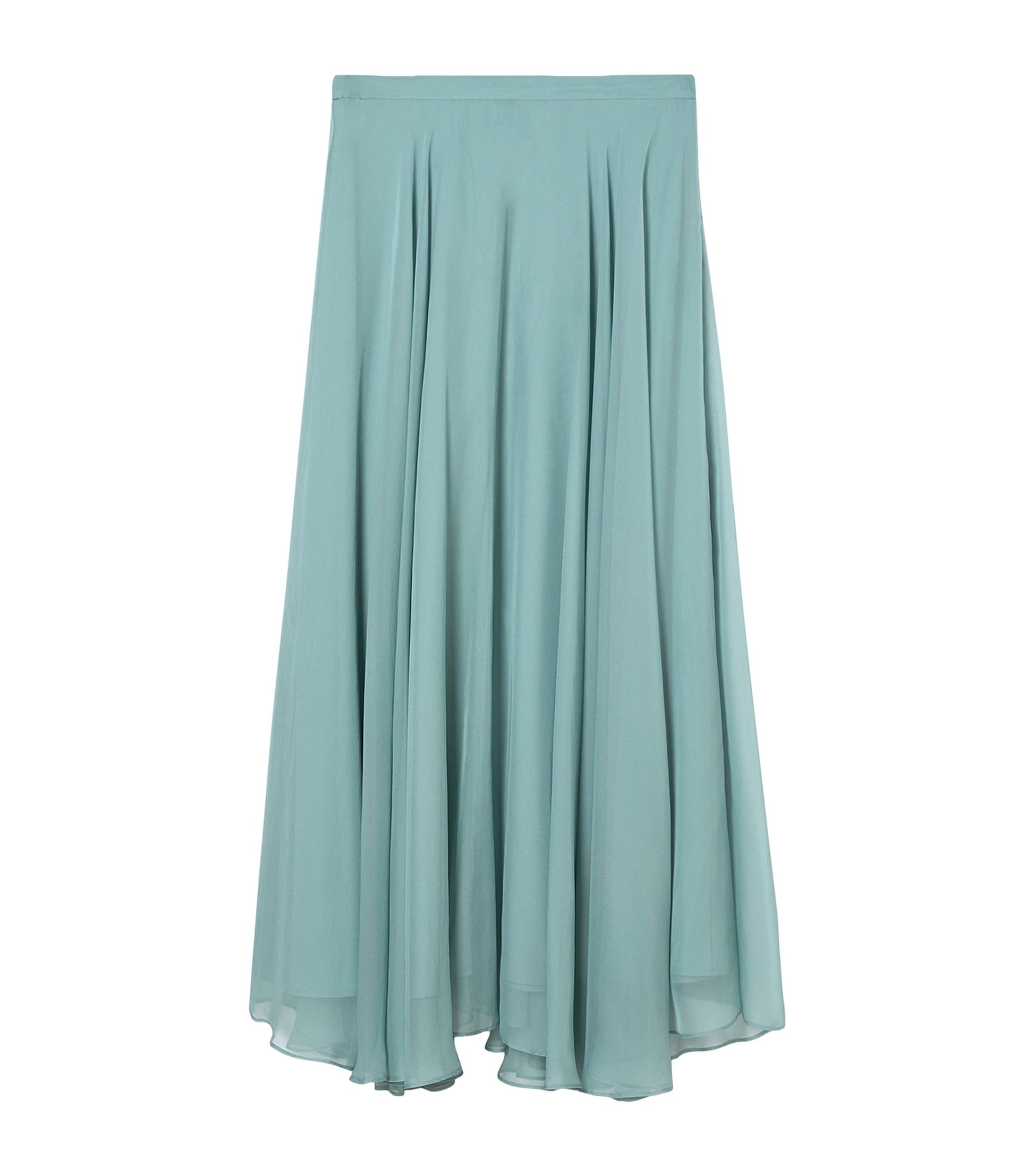 Green Fontana Maxi Skirt