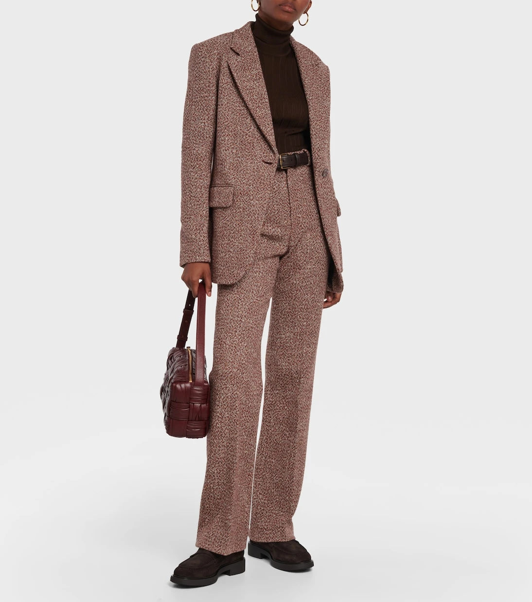 Gianvito Rossi - Harris shearling-lined suede loafers