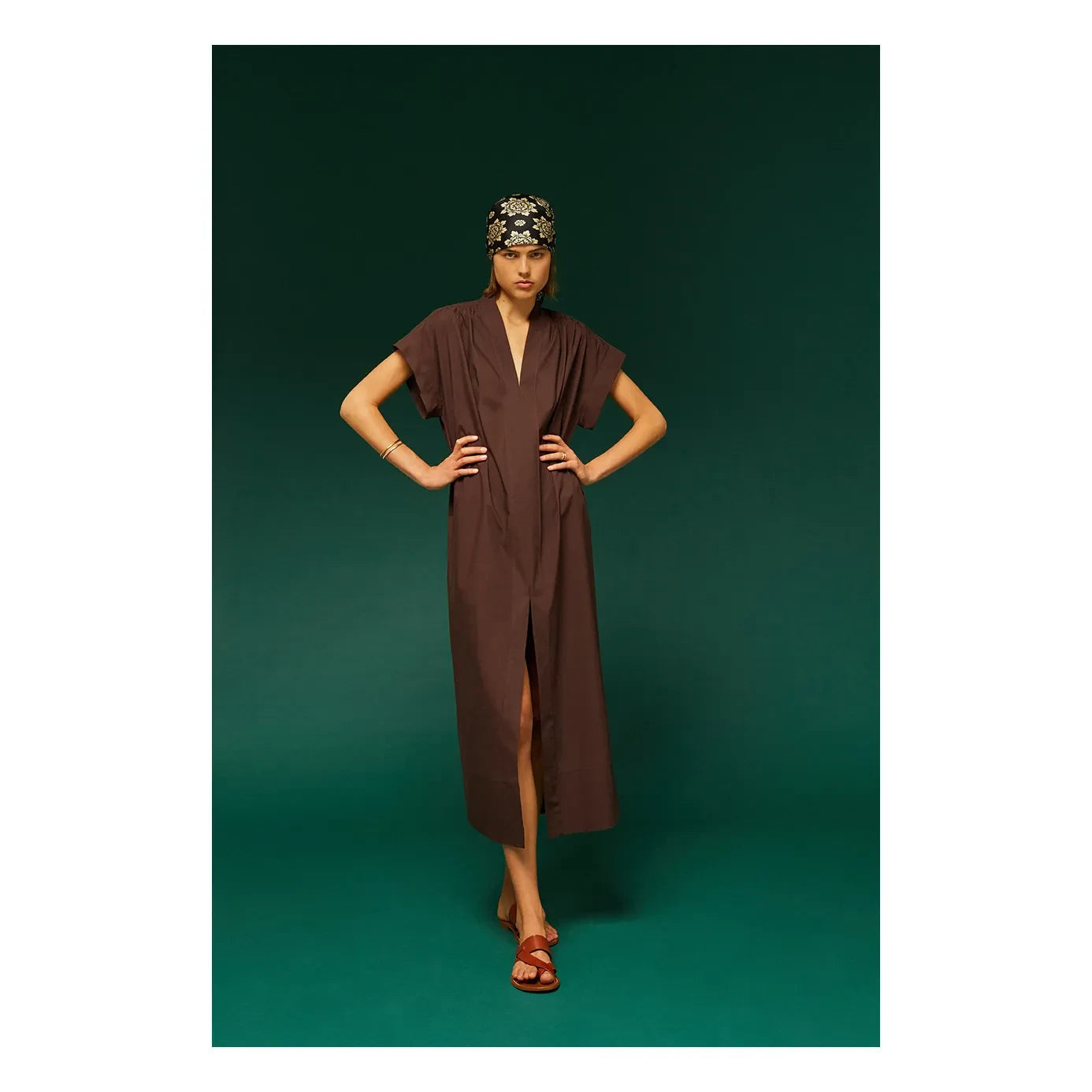 Soeur - Maldives Leather  Sandals  | Brown