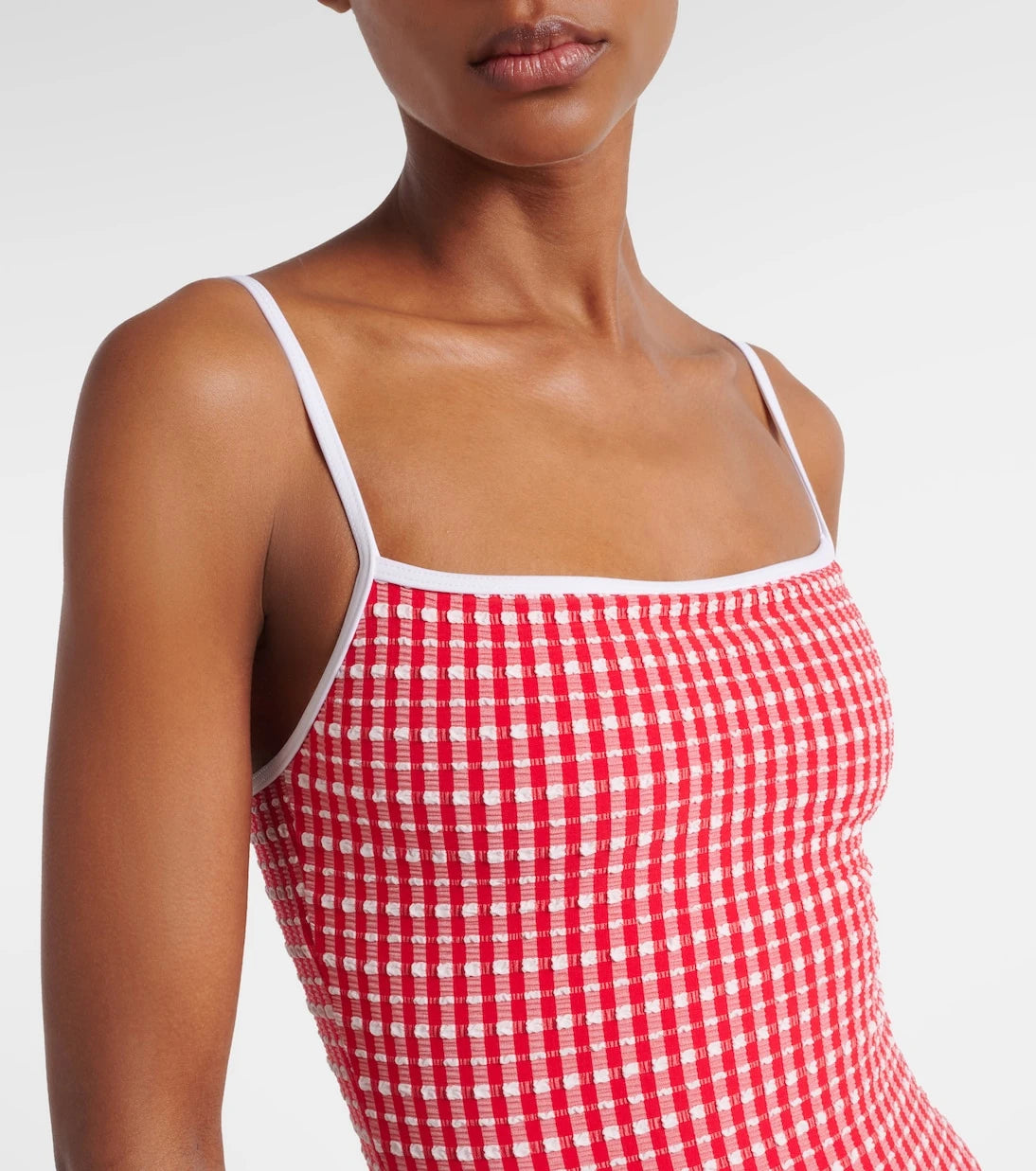 Jade Swim - Layla gingham swimsuit