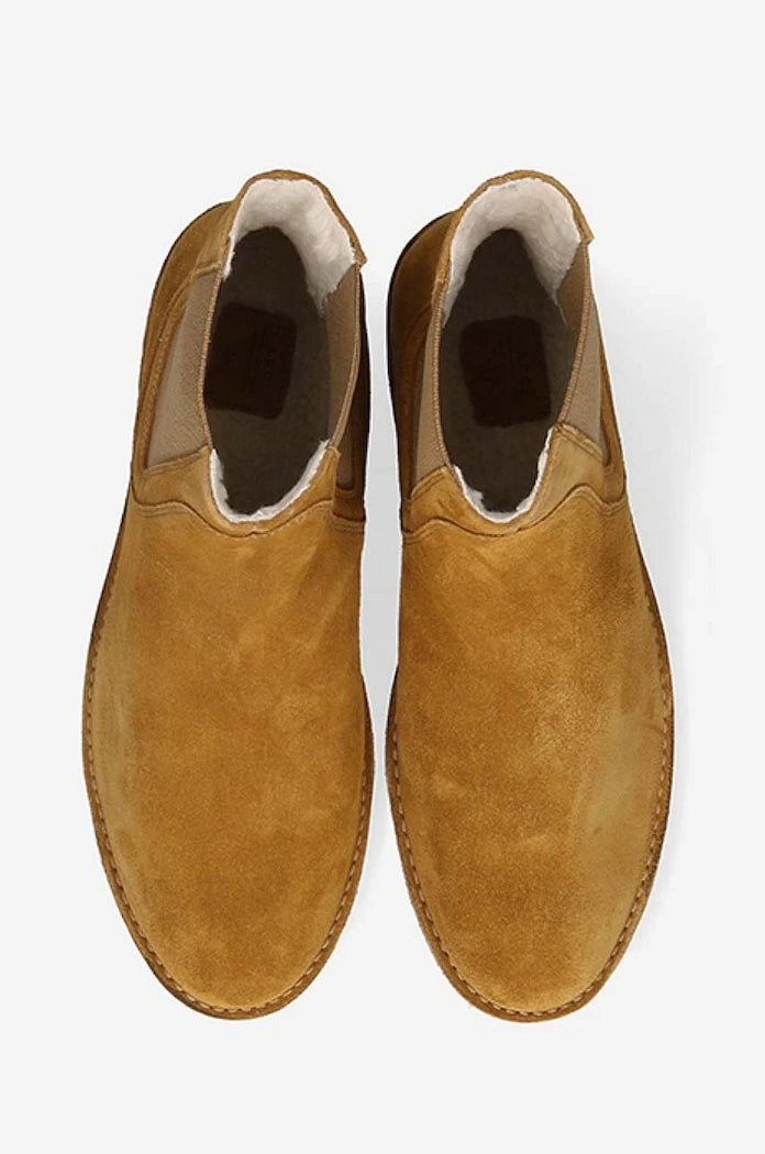 A.P.C. Theodore PXBSK-H54252 CARAMEL Süet Chelsea Bot
