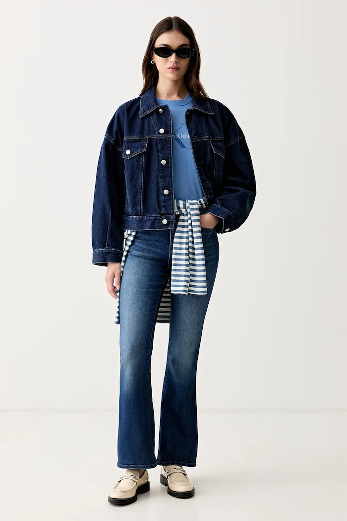 Calvin Klein Jeans дънки flare дамски