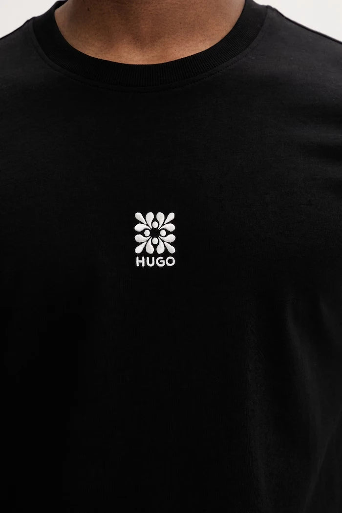 HUGO basic erkek pamuklu Darusi tişört