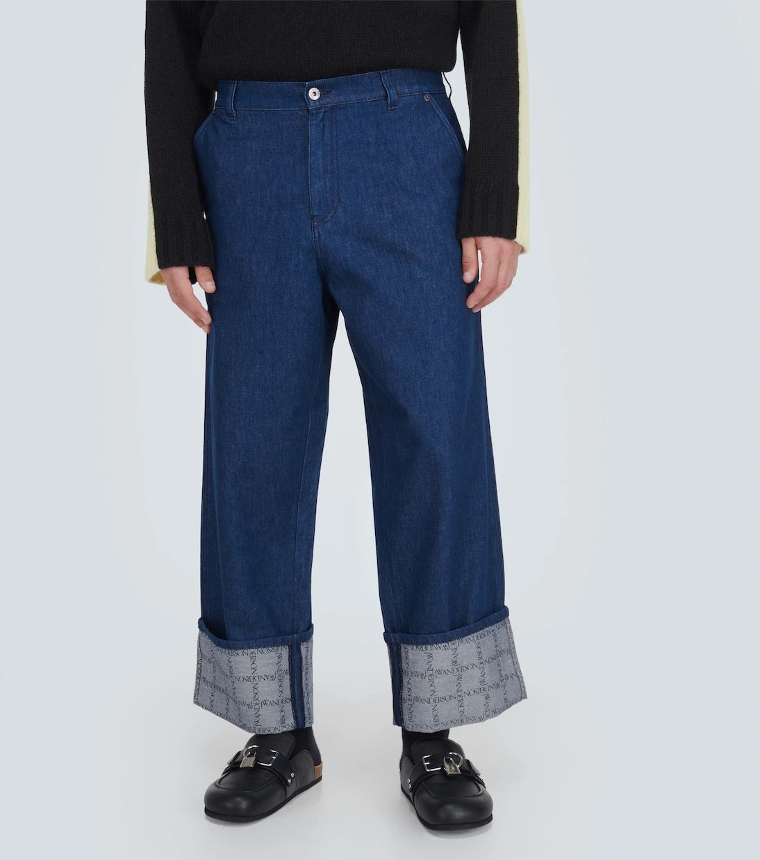 JW Anderson - Turn Up wide-leg jeans