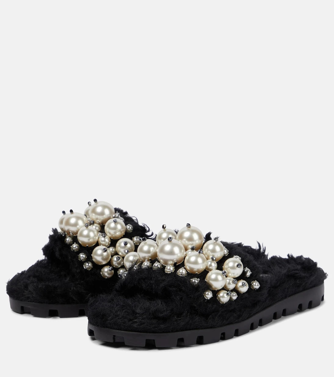 Miu Miu - Embellished slides