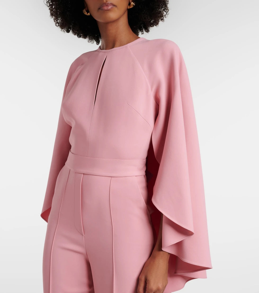 Elie Saab - Caped cady jumpsuit