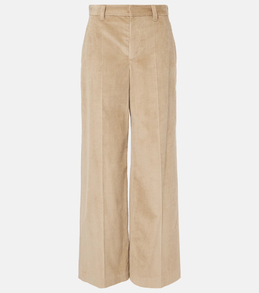 Brunello Cucinelli - High-rise wide-leg corduroy pants