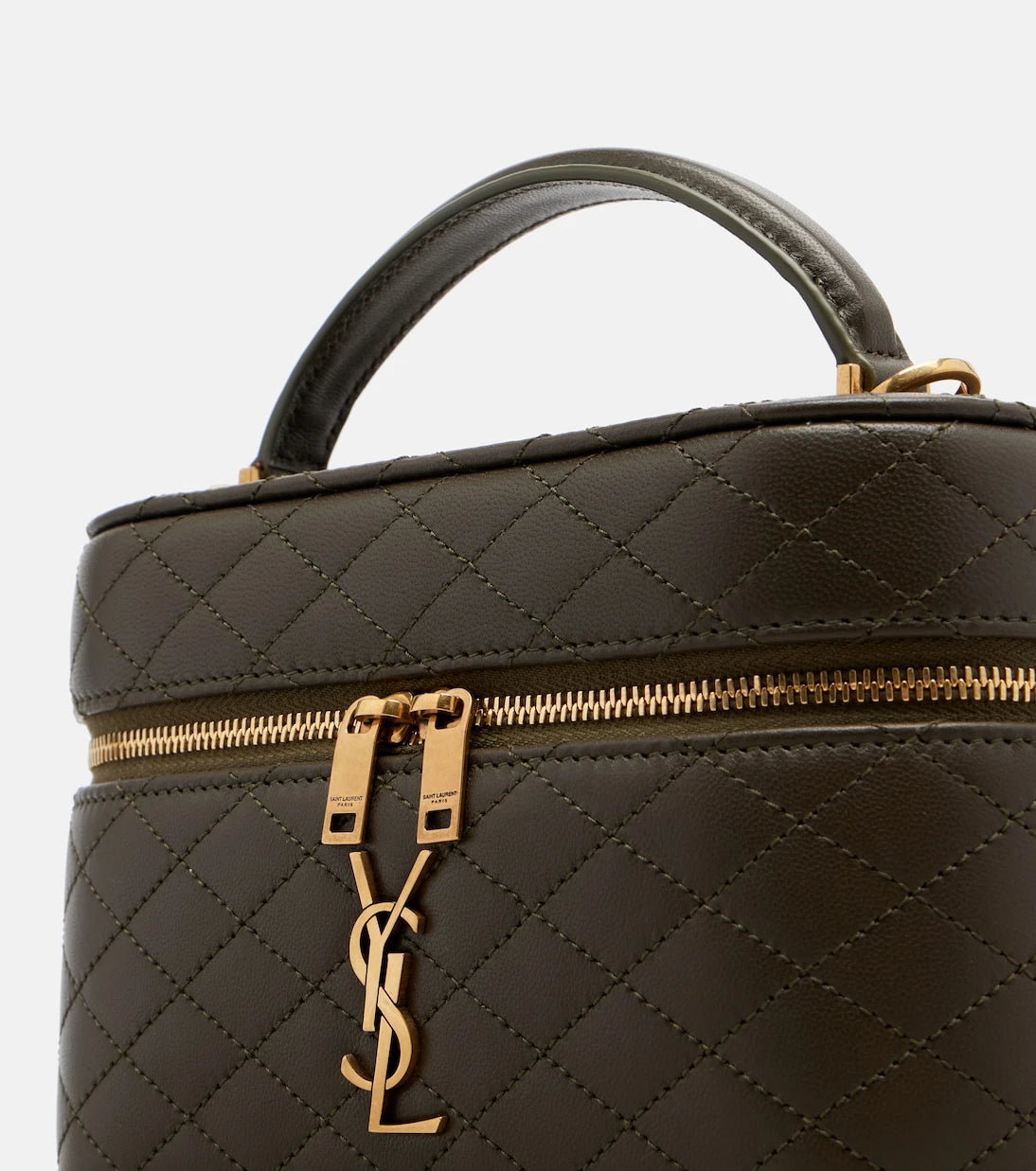 Saint Laurent - Gaby leather vanity bag
