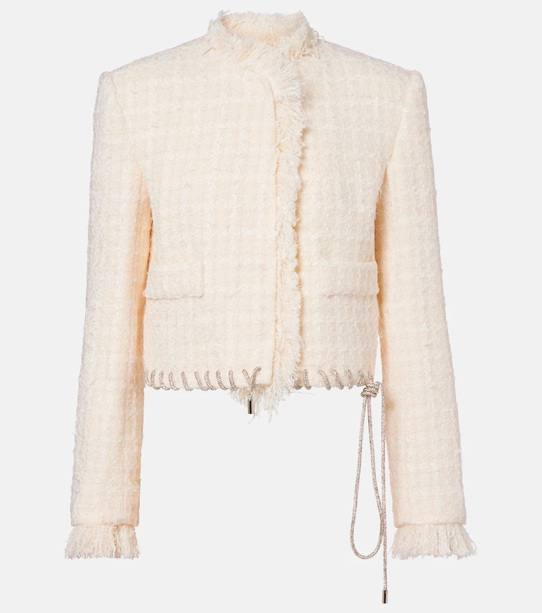 Area - Embellished tweed jacket