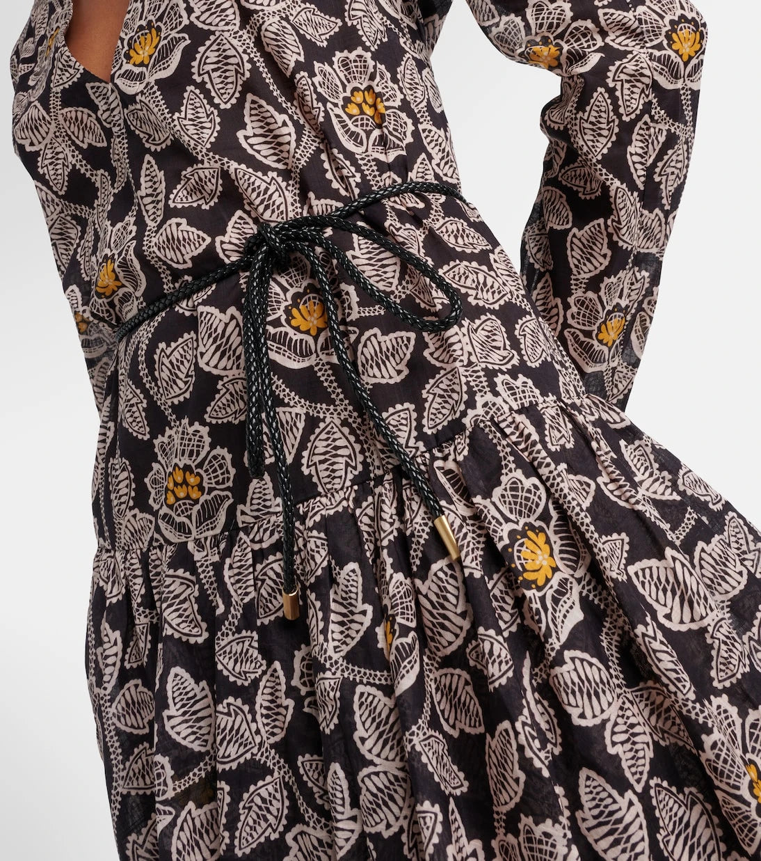 Zimmermann - Ottie floral cotton midi dress