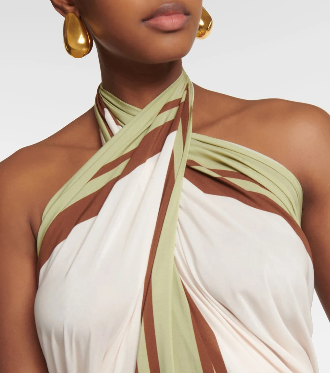 Adriana Degreas - Arisaema halterneck top