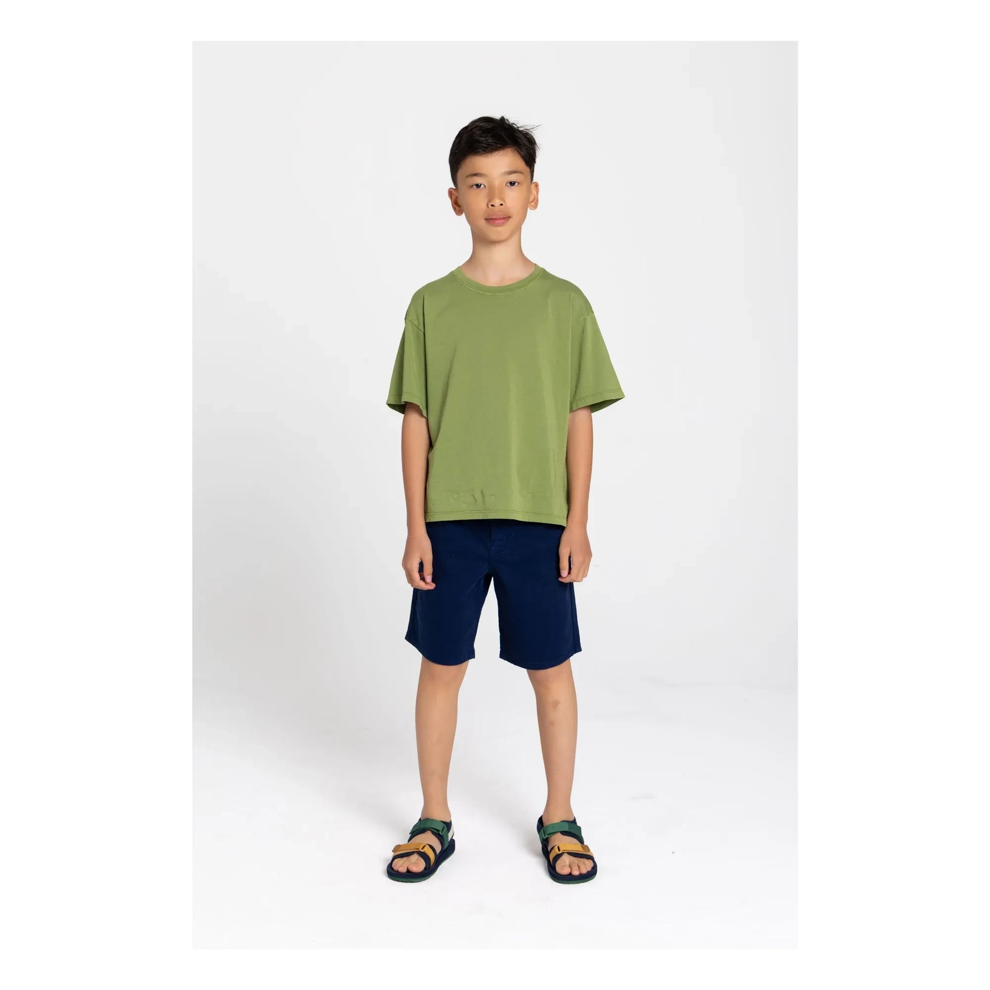 Smallable Kid - Nils Organic cotton T-shirt | Green