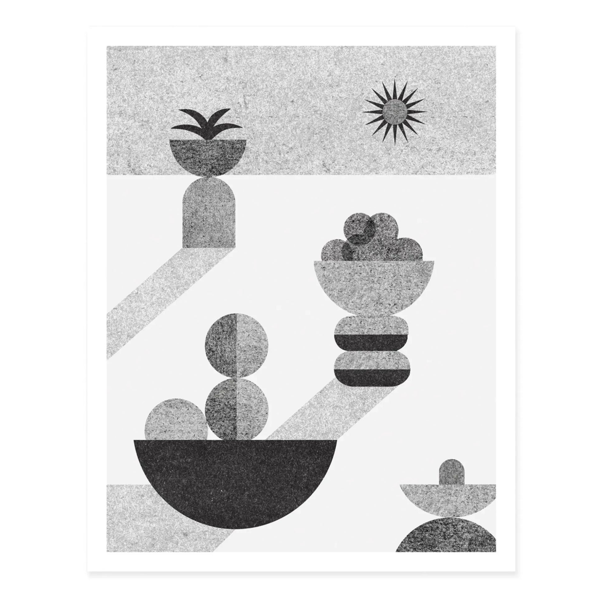 Slowdown Studio - Ocaso Poster - Art by Ellie Tzoni
