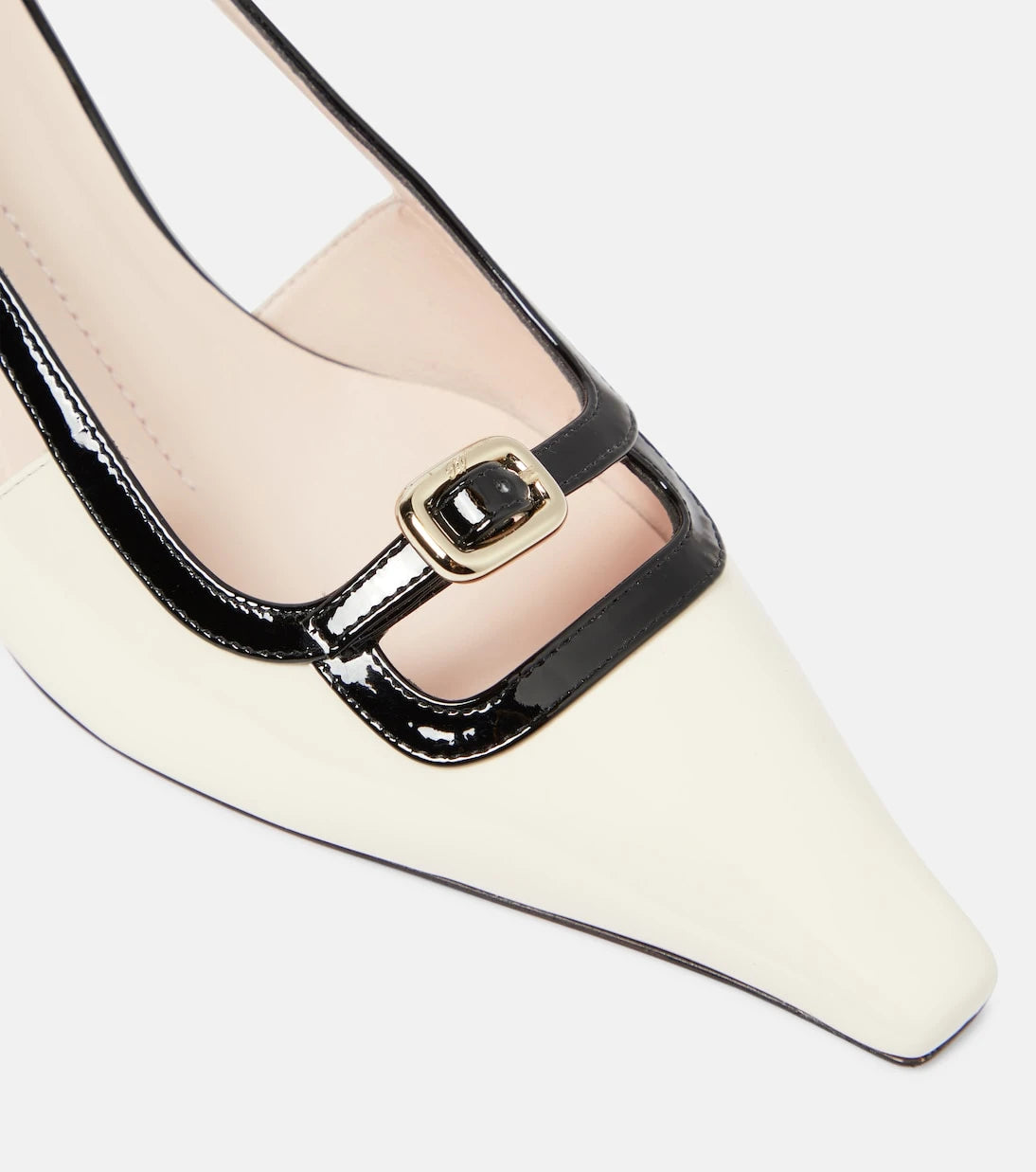 Roger Vivier - Viv’ Canard patent leather slingback pumps