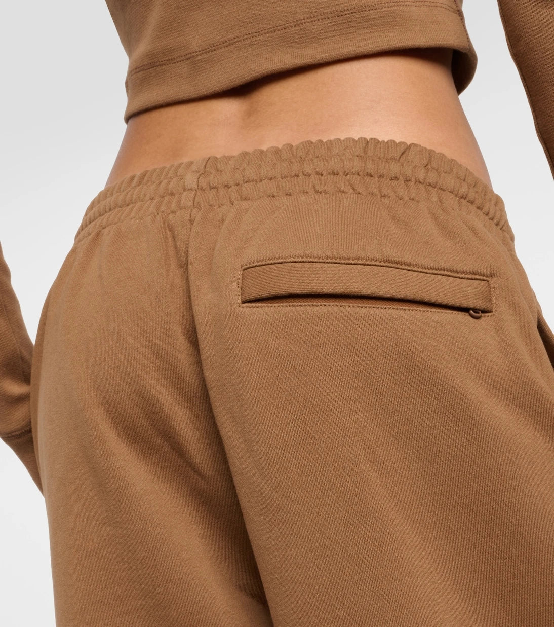 Wardrobe.NYC - x Hailey Bieber cotton jersey track pants