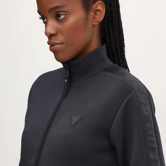 Guess fermuarlı kadın viskon sweatshirt NEW ALLIE