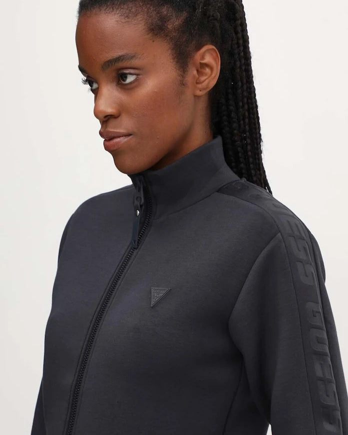 Guess fermuarlı kadın viskon sweatshirt NEW ALLIE