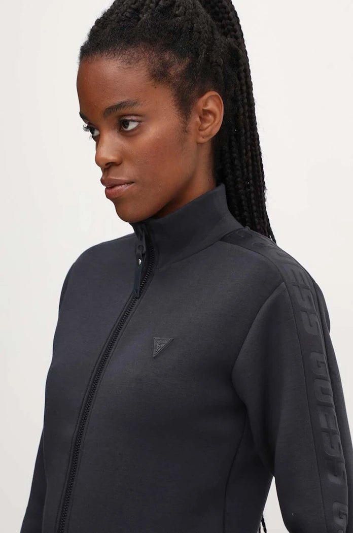 Guess fermuarlı kadın viskon sweatshirt NEW ALLIE