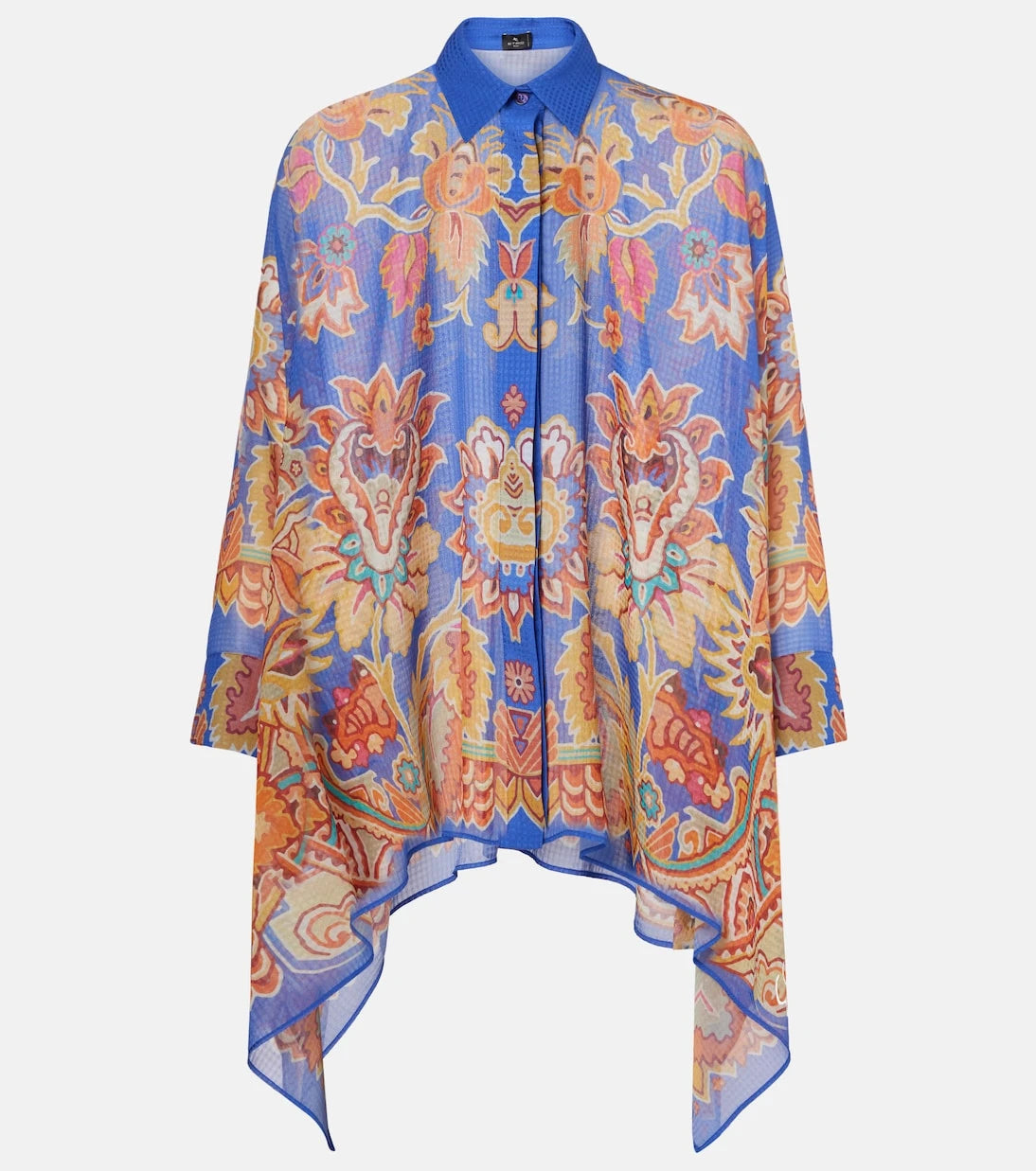 Etro - Printed poncho