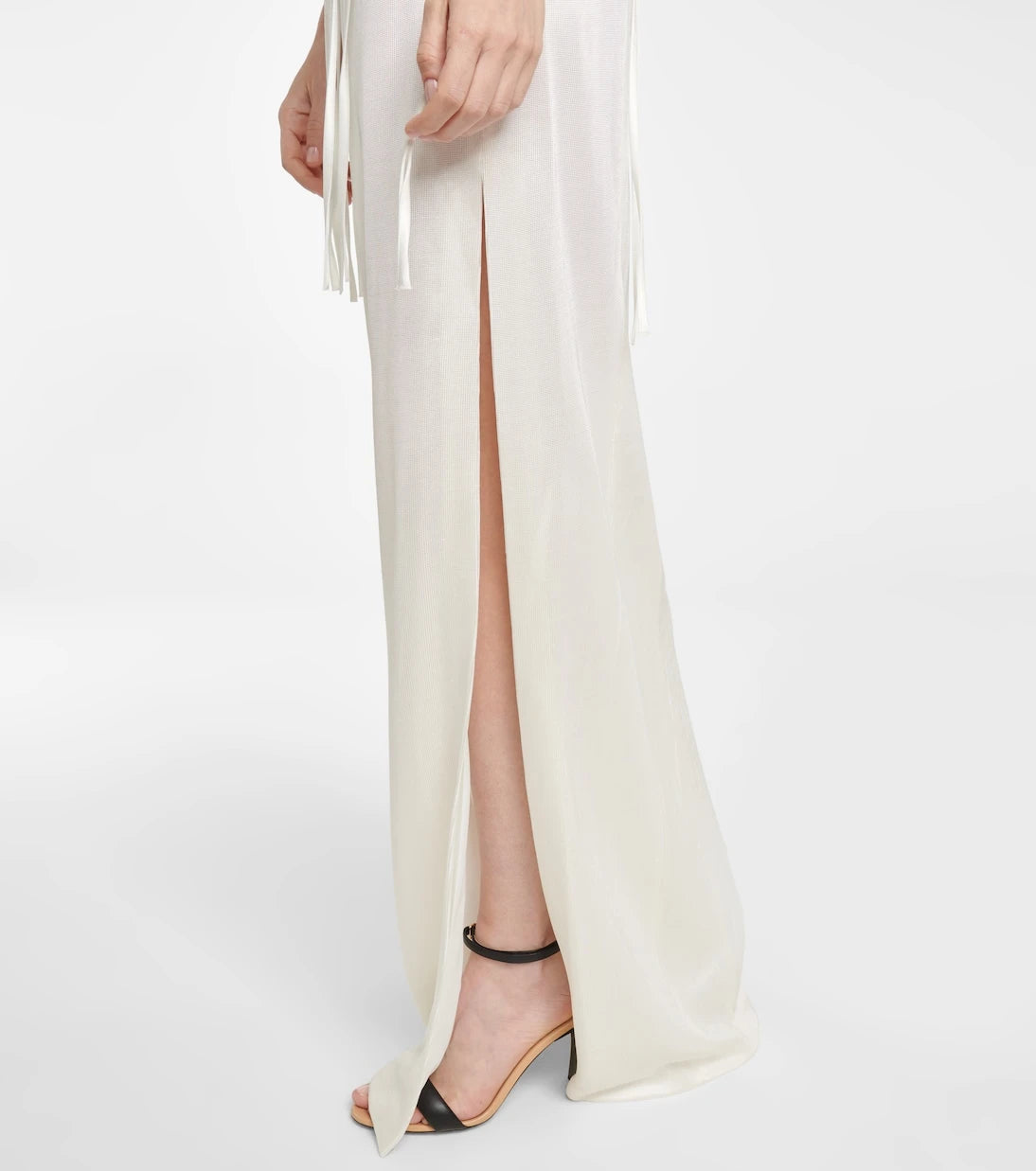Galvan - Bridal Ellipse stretch-jersey gown