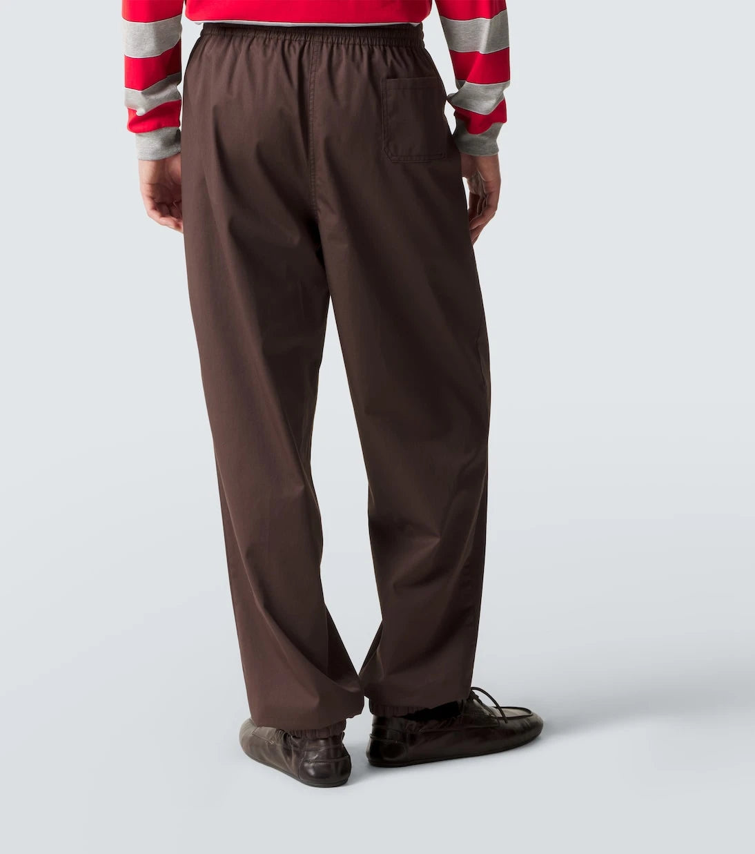 Miu Miu - Cotton twill tapered pants