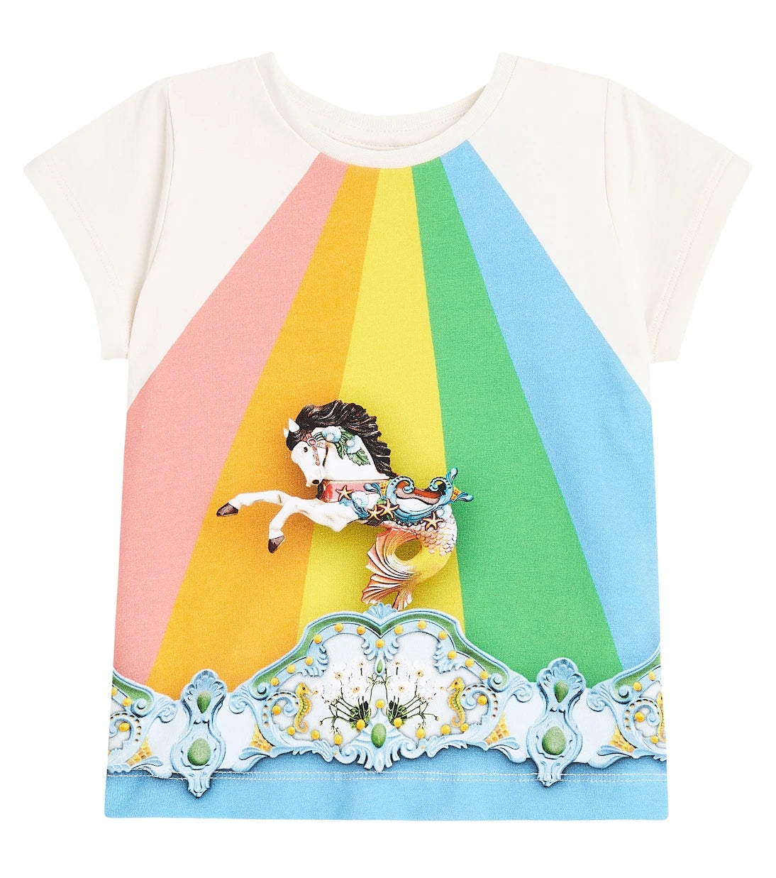 Molo - Baby Elly cotton-blend top