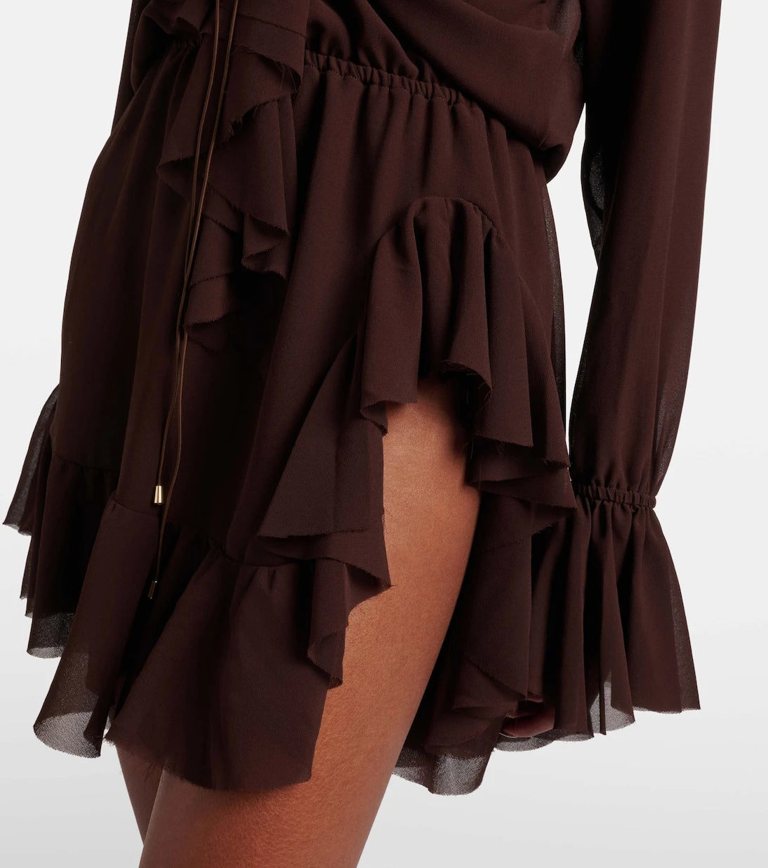 Bananhot - Bellen ruffled minidress