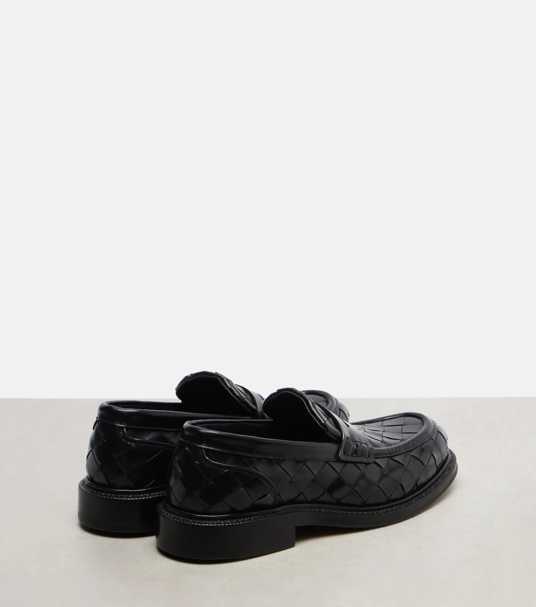 Bottega Veneta - James Intrecciato leather loafers