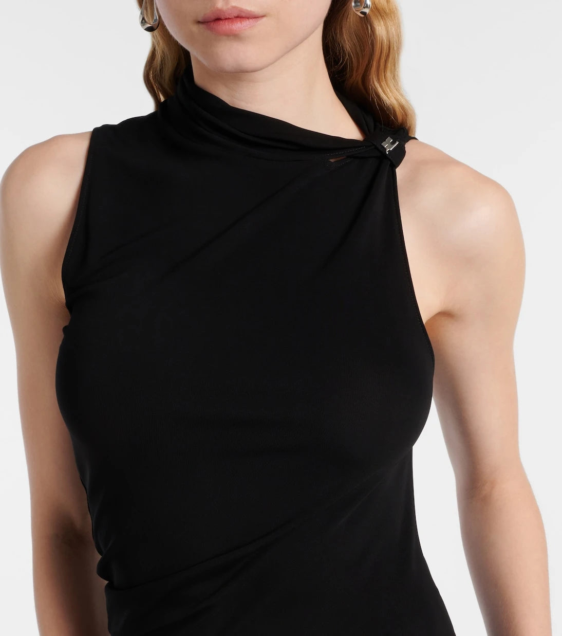 Courrèges - Draped maxi dress