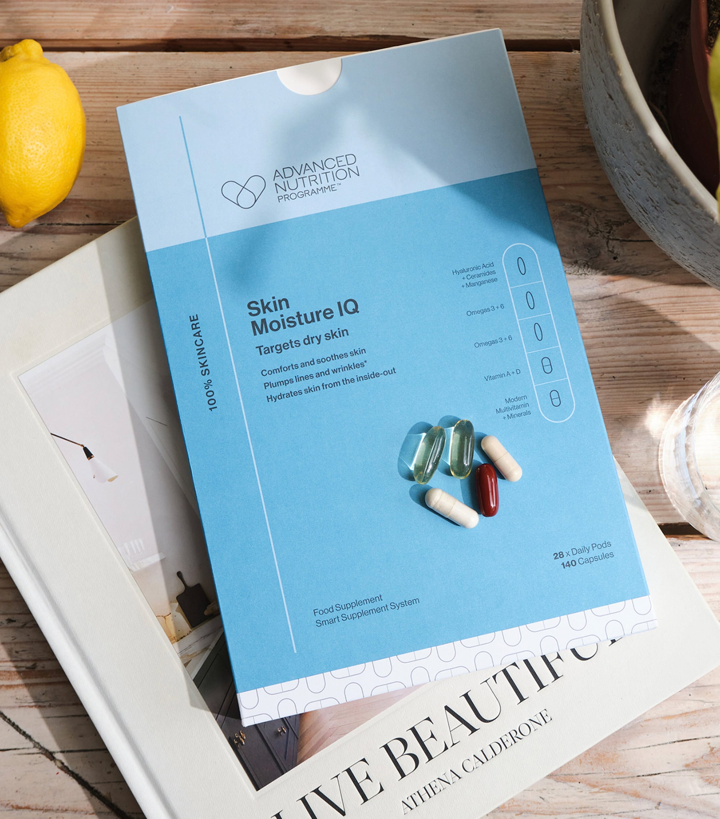 Advanced Nutrition Programme Skin Moisture IQ (140 Capsules)