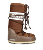 Brown Nylon Moon Boots